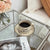Beige French Cup and Saucer Set