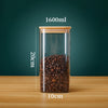 Glass & Bamboo Storage Jars