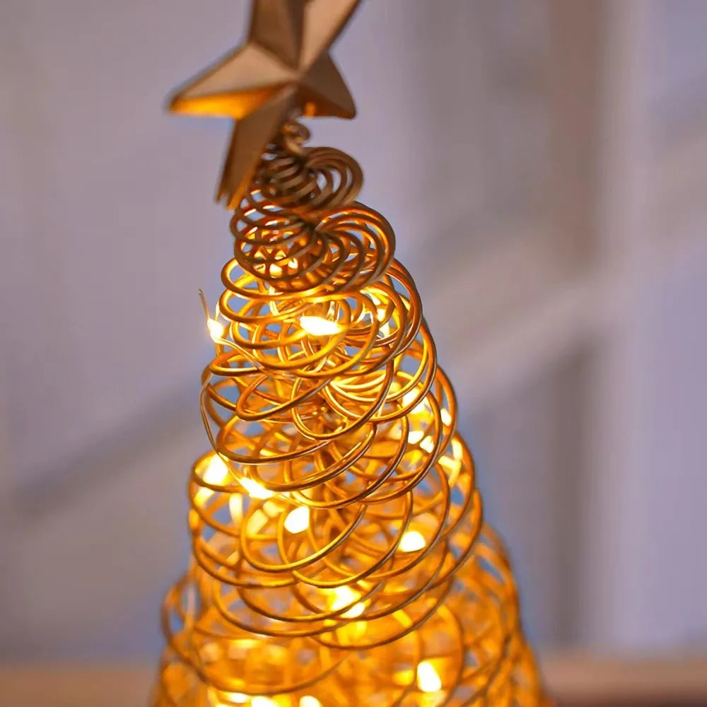 Copper Twilight Christmas Tree