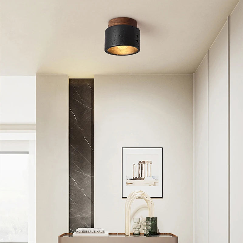 Sora Stone Ceiling Light