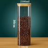 Glass & Bamboo Storage Jars