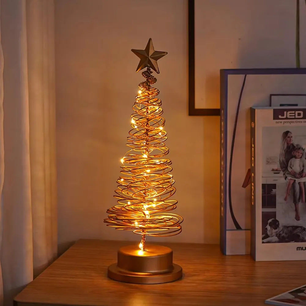 Copper Twilight Christmas Tree