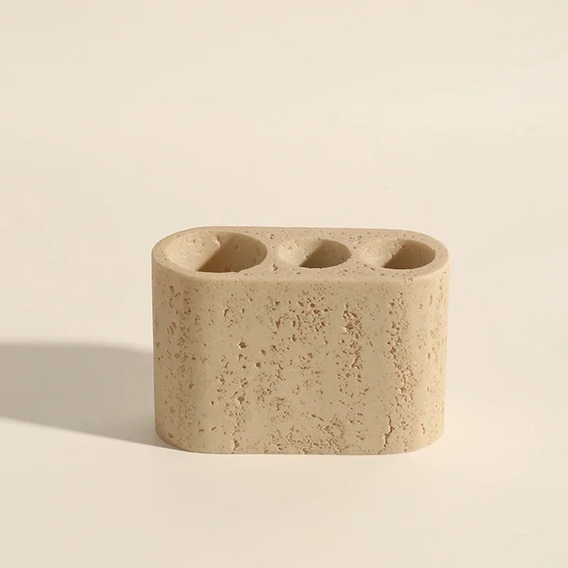 Stone Toothbrush Holder