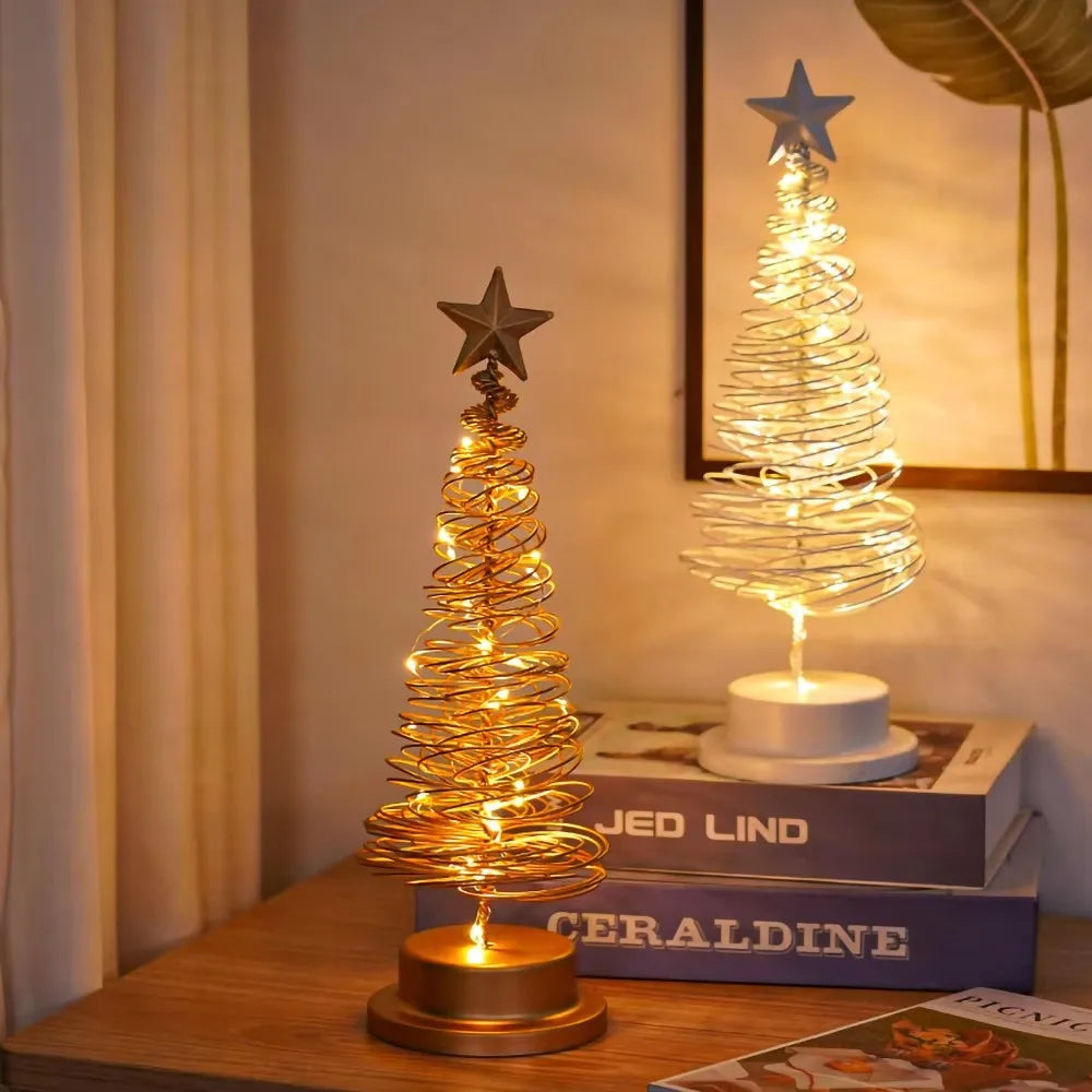 Copper Twilight Christmas Tree