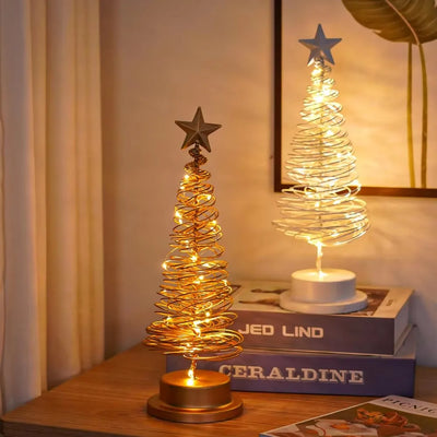 Copper Twilight Christmas Tree