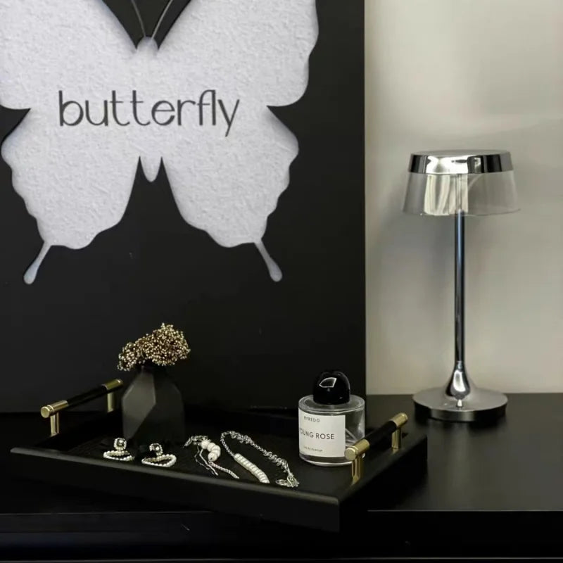 Forma Woven Leather Tray