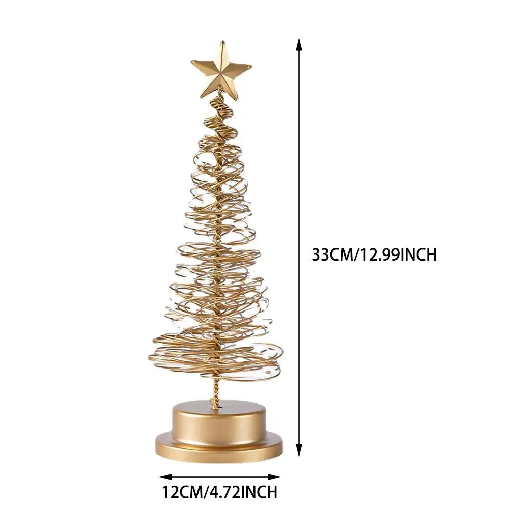 Copper Twilight Christmas Tree