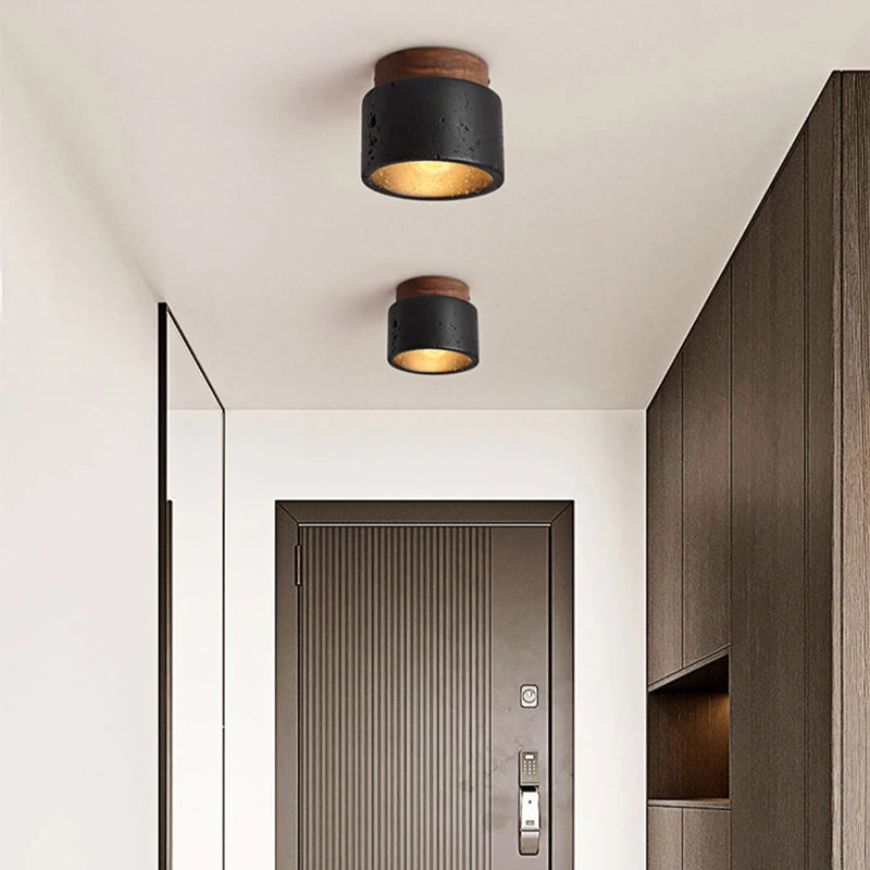 Sora Stone Ceiling Light