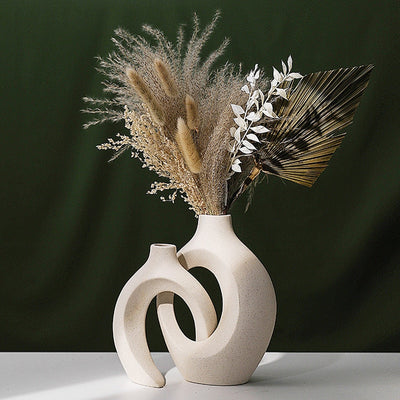 Nordic Elegance Ceramic Vase