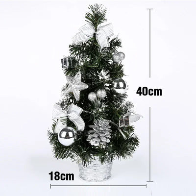 Silver Mini Frosted Tree