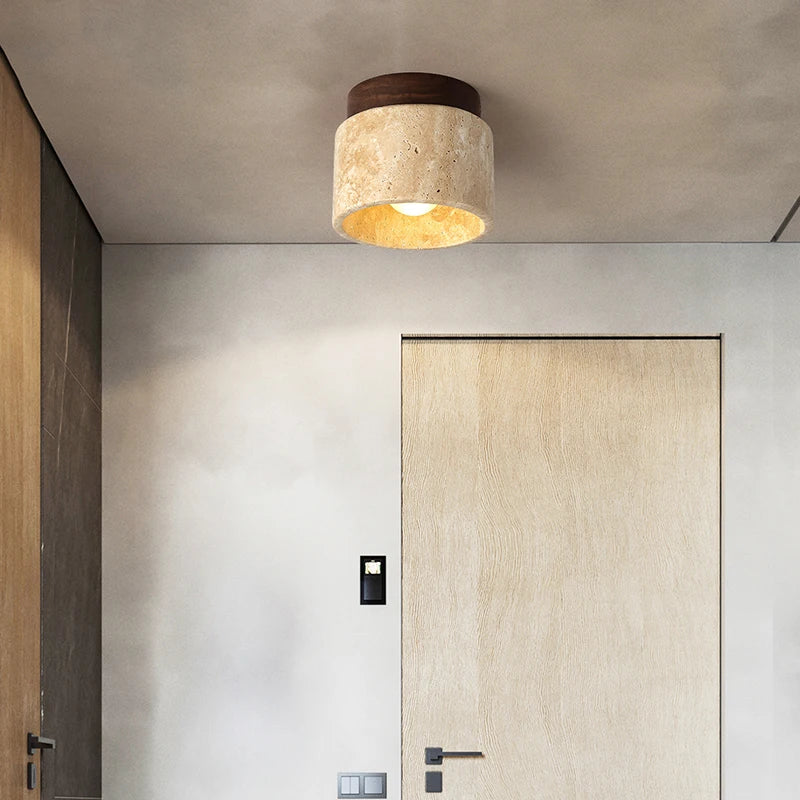 Sora Stone Ceiling Light