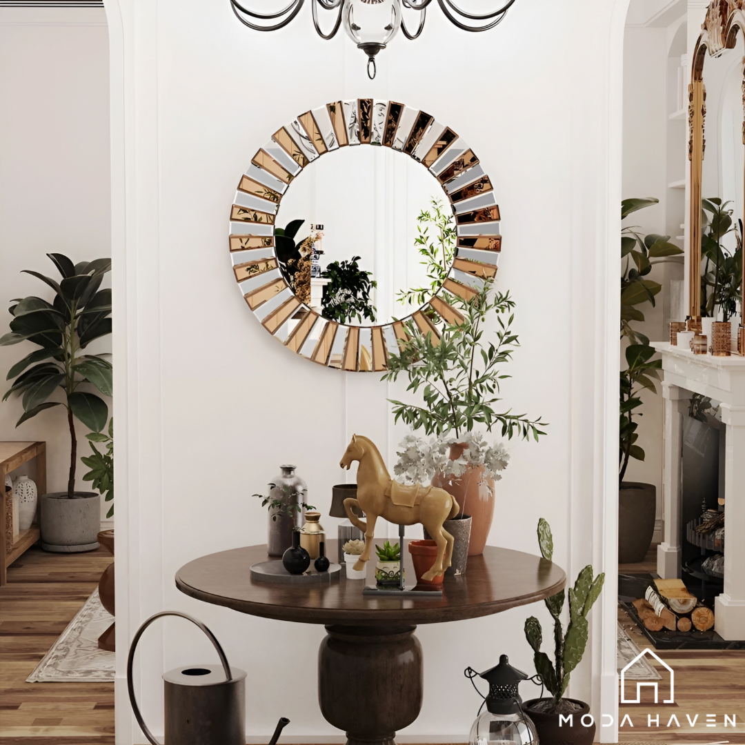 Soho Rose Gold Mirror