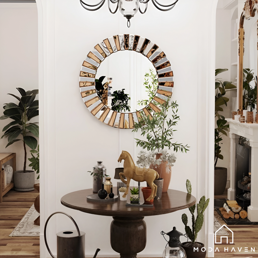 Soho Rose Gold Mirror