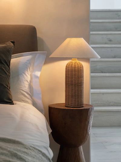 Moda Haven Wicker Lamp Tall