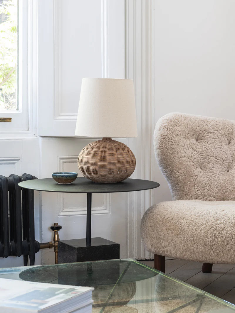 Moda Haven Wicker Lamp Short