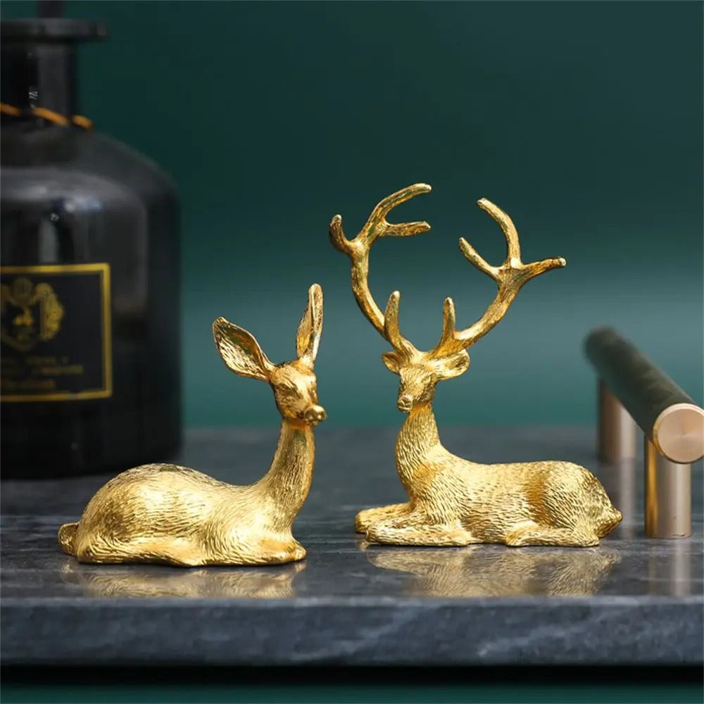 Golden Reindeers